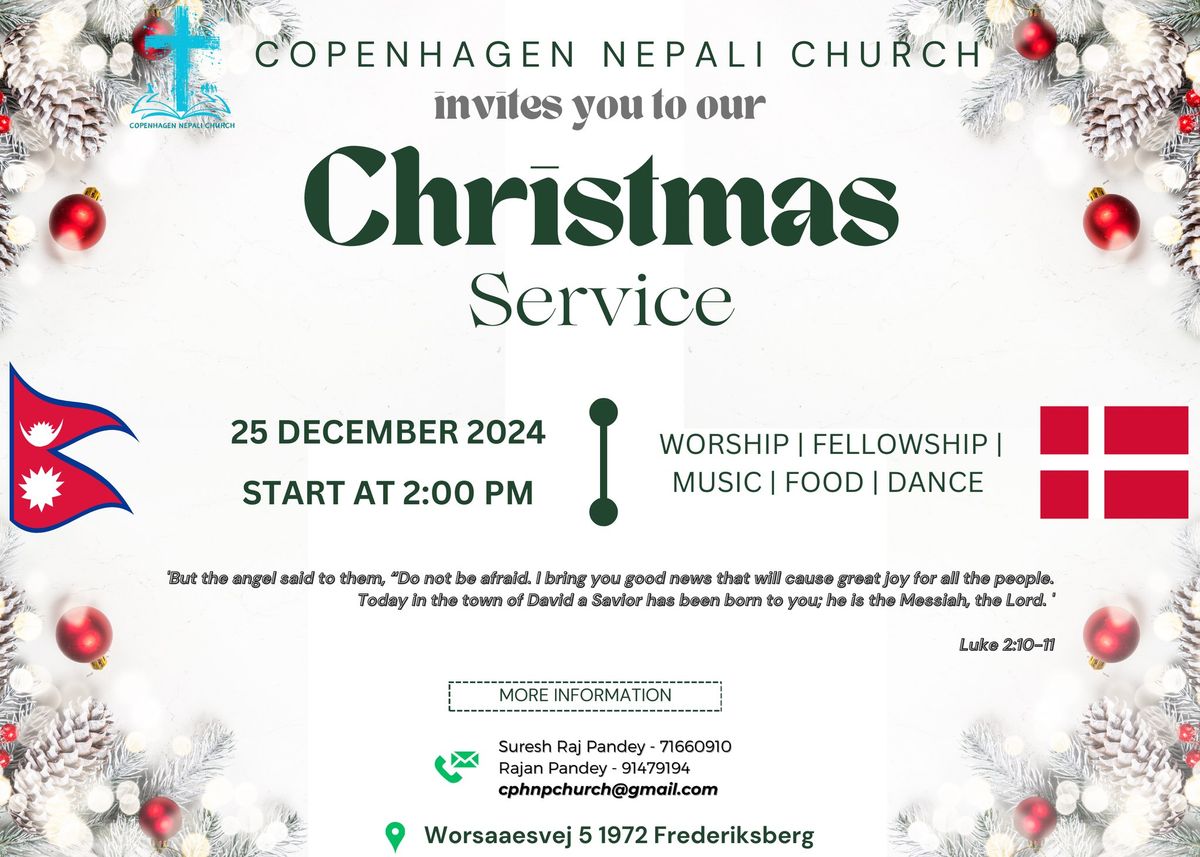 Nepali Christmas Celebration in Copenhagen - 2024