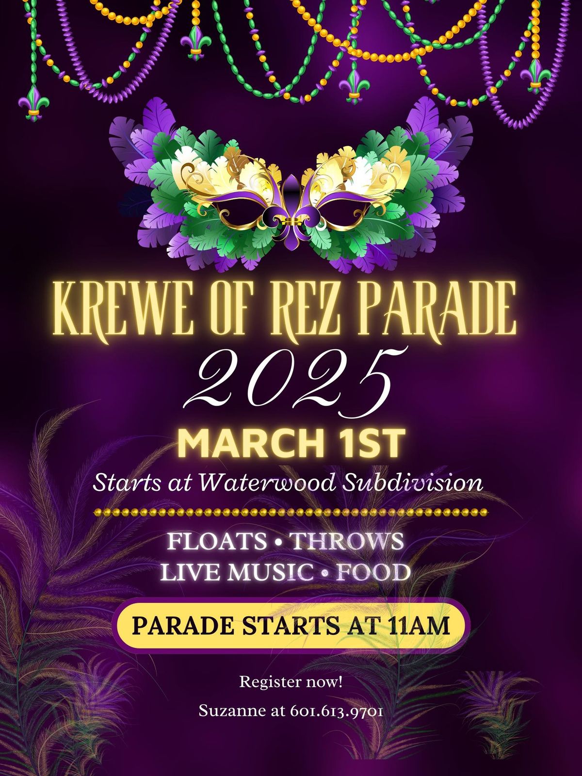 2025 Krewe of Rez Parade