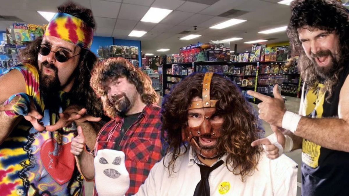 Meet WWE Legend Mick Foley at Dallas Vintage Toys!