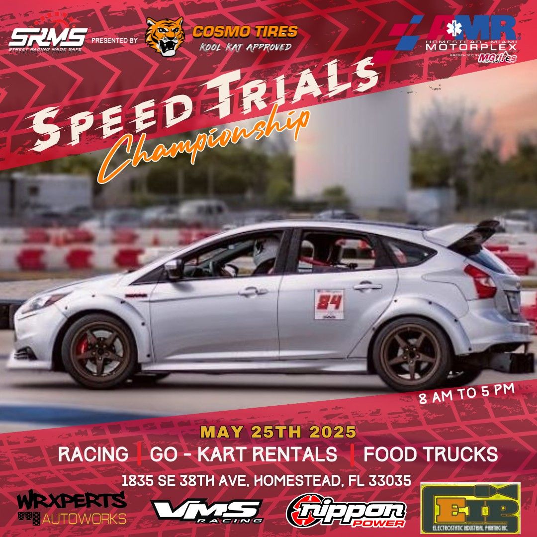 SRMS x COSMO Tires Season 3 CHAMPIONSHIP Event May 25th, 2025