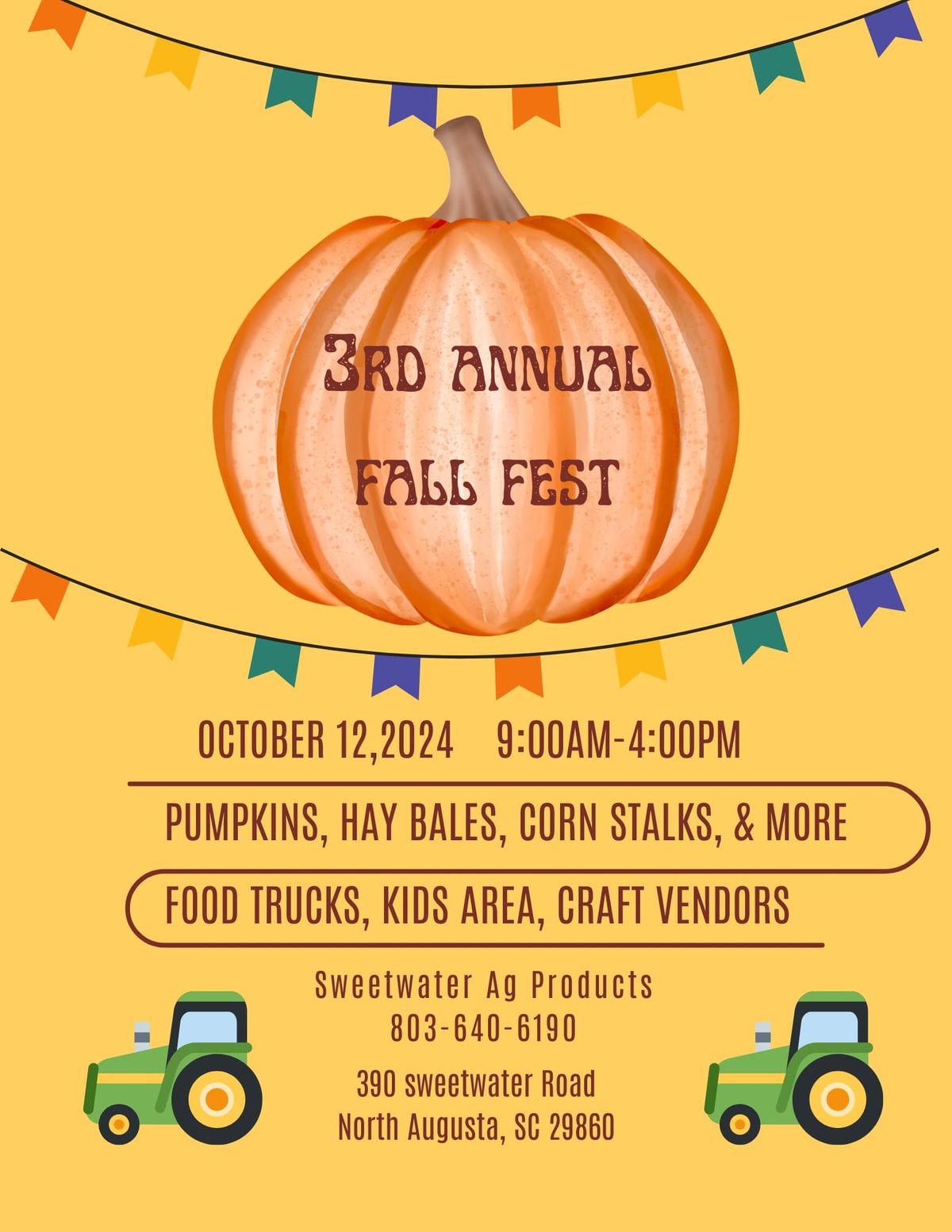 3rd Annual Fall Fest! 