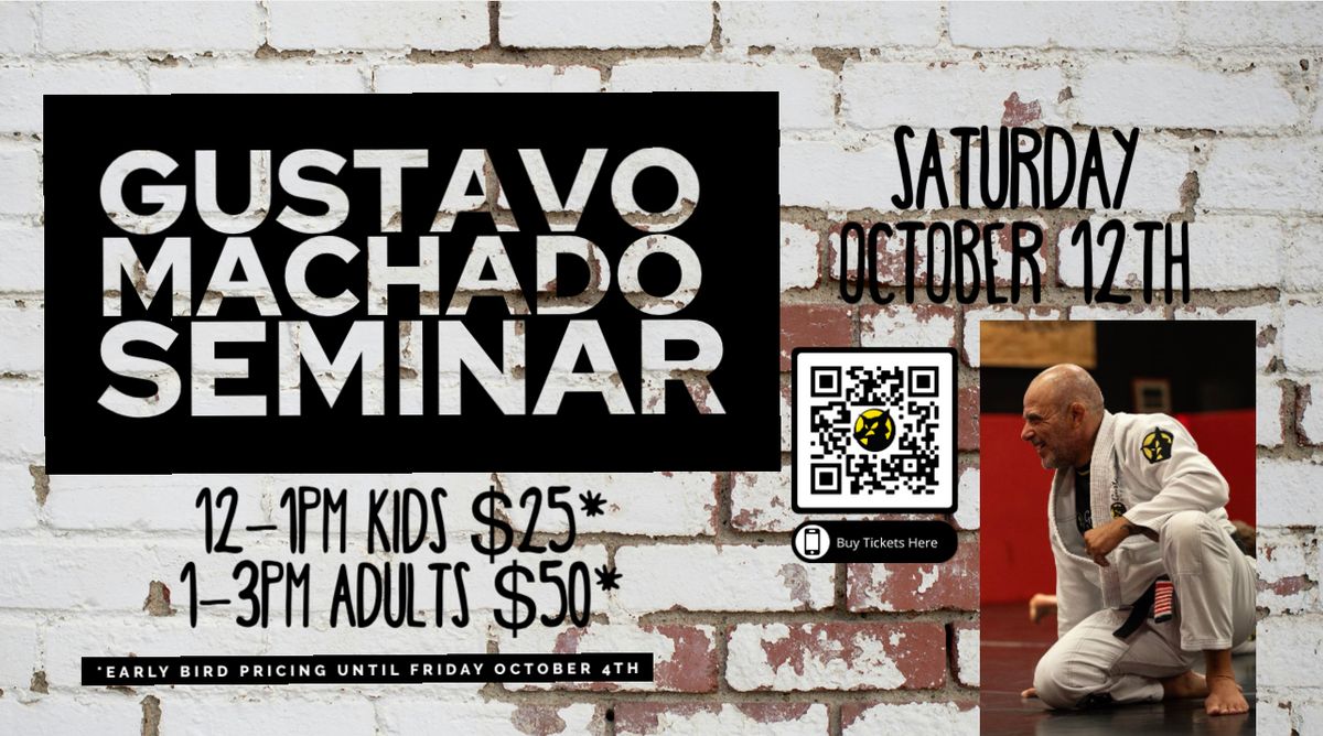 Gustavo Machado Fall Seminar!