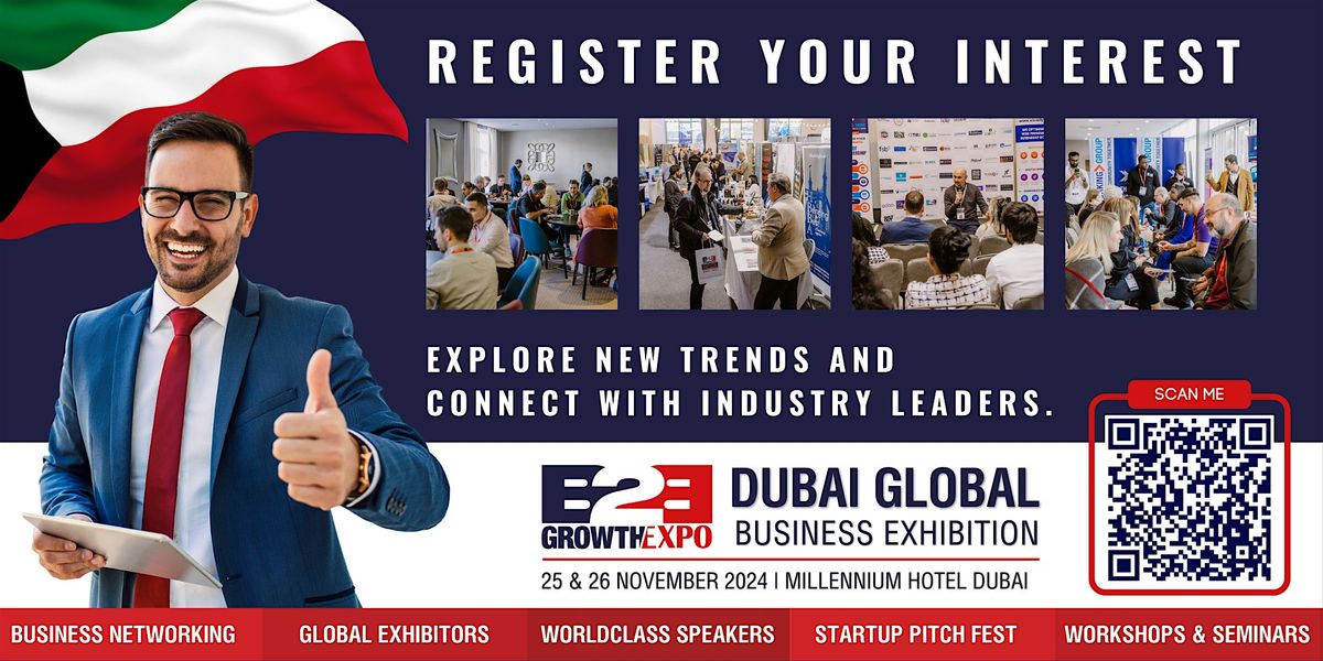 Dubai B2B Growth Expo 2024 | Register Your interest for Premier B2B Show