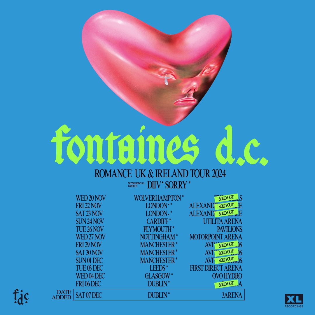 Fontaines DC Berlin Tickets