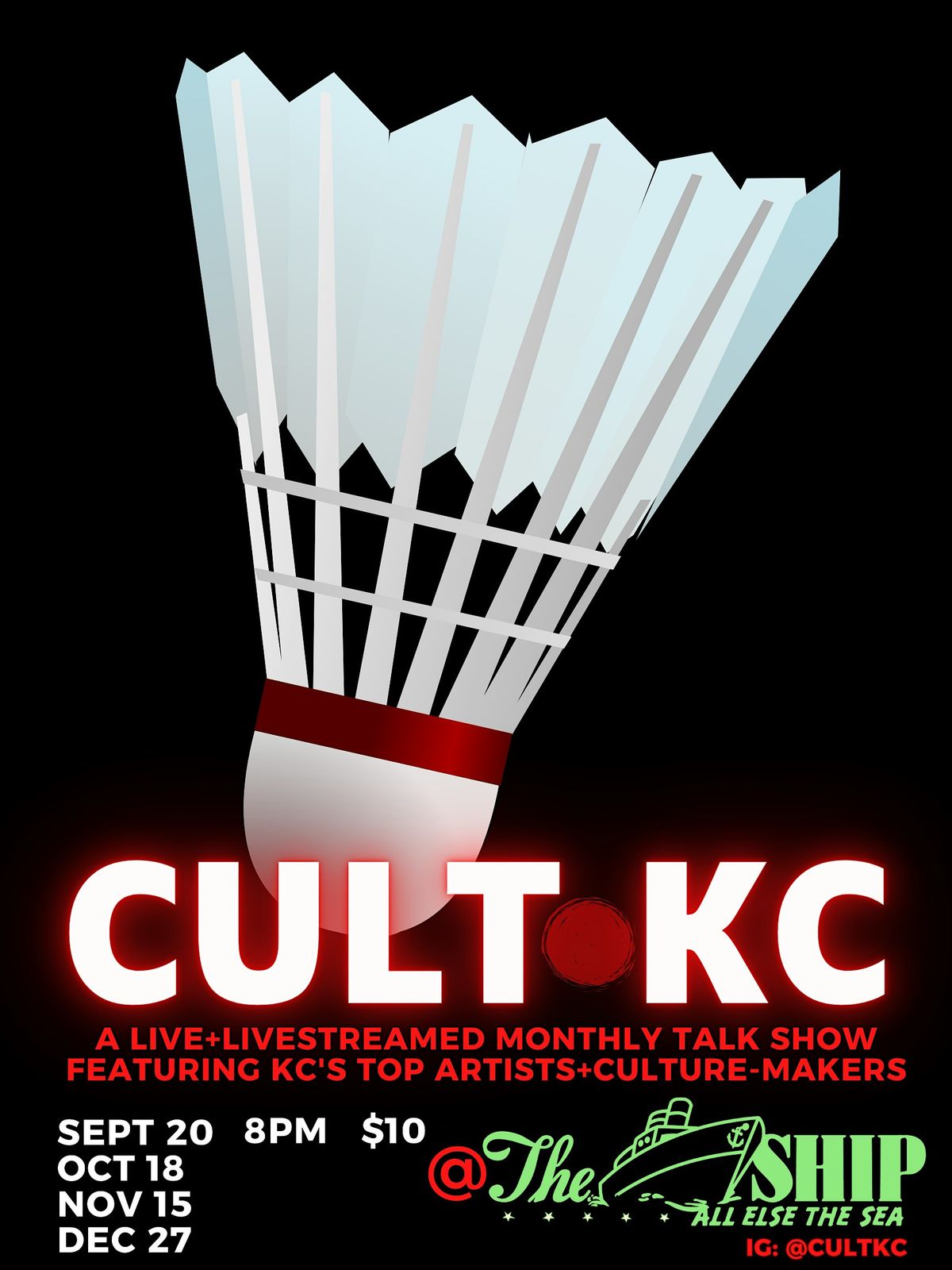 Cult KC: A Live Monthly Talk Show