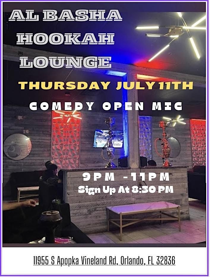 Albasha Comedy Open Mic