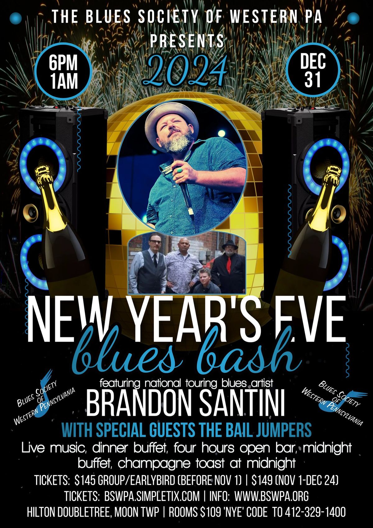 2024 New Year's Eve Blues Bash