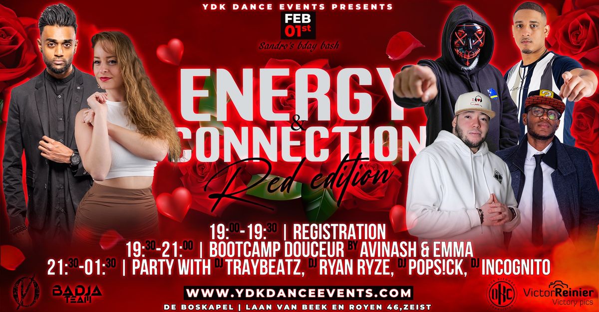 YDK | ENERGY & CONNECTION RED EDITION |  BOOTCAMP & PARTY