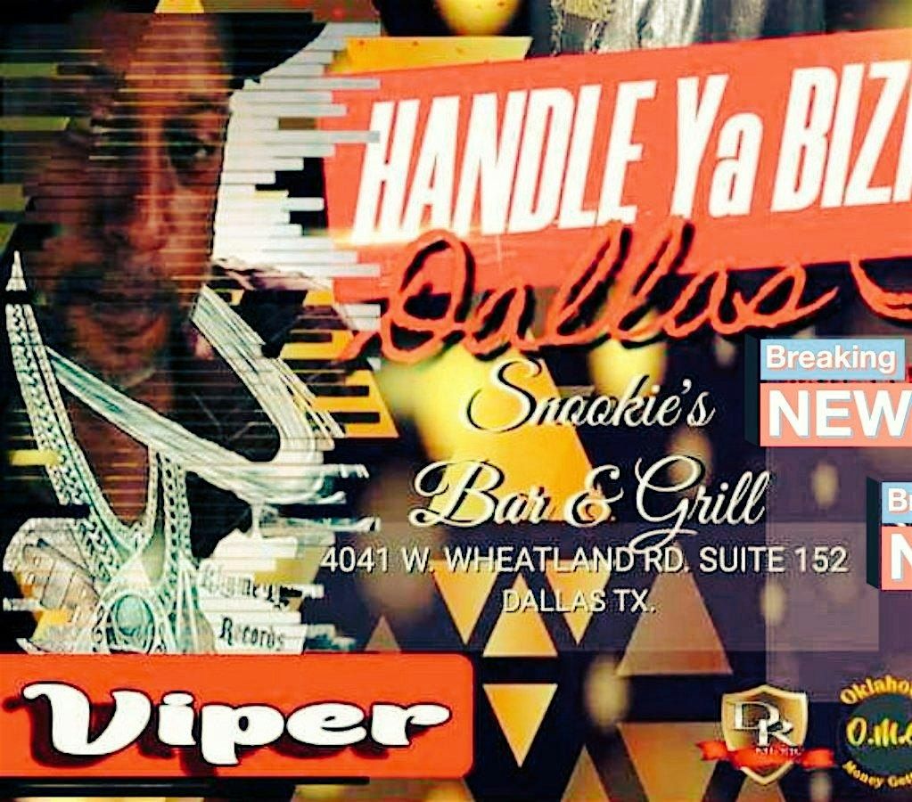 Viper PERFORMING LIVE IN DALLAS, TEXAS AT SNOOKIE'S!!!