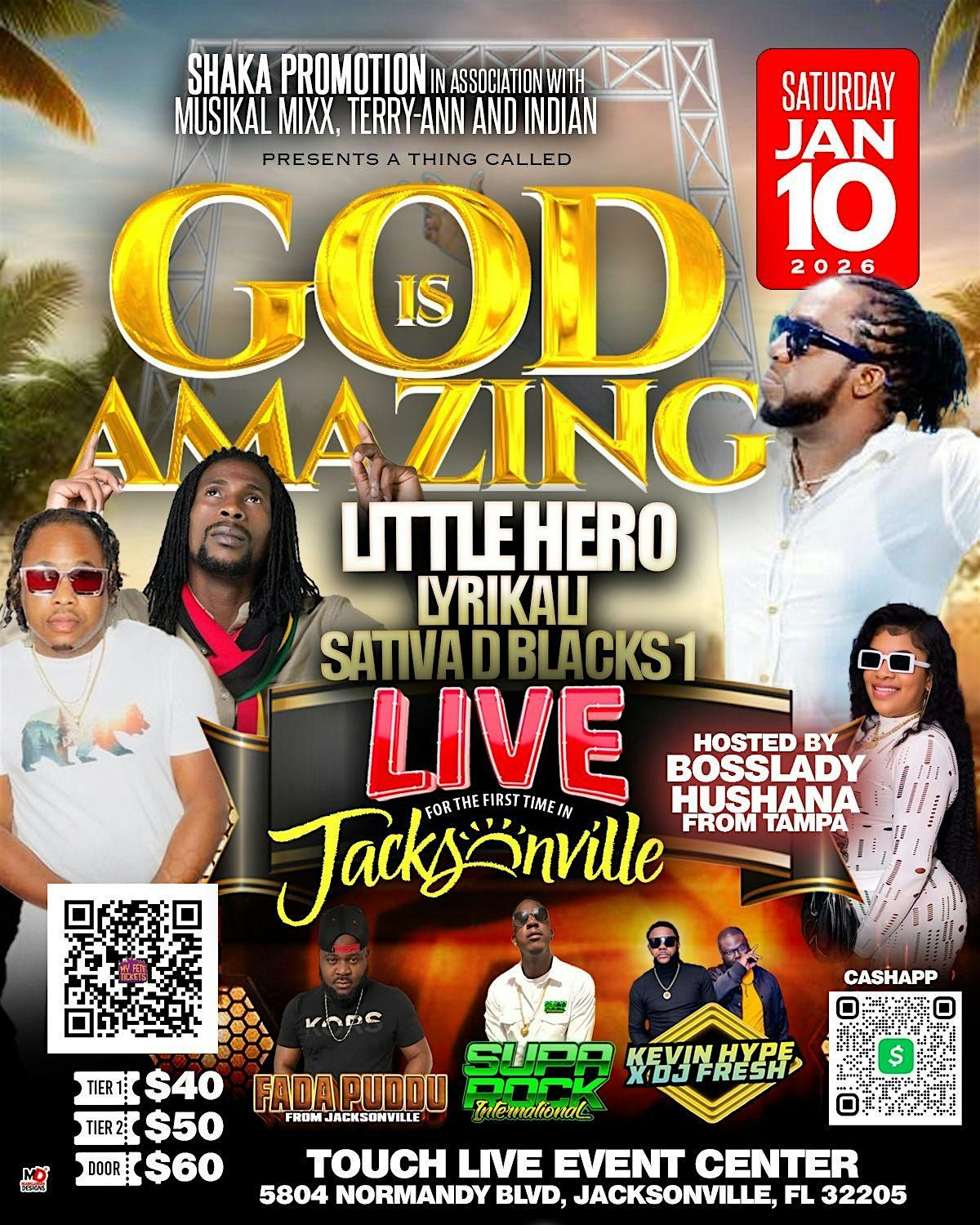 GOD IS AMAZING FEATURING LITTLE HERO LIVE IN CONCERT.