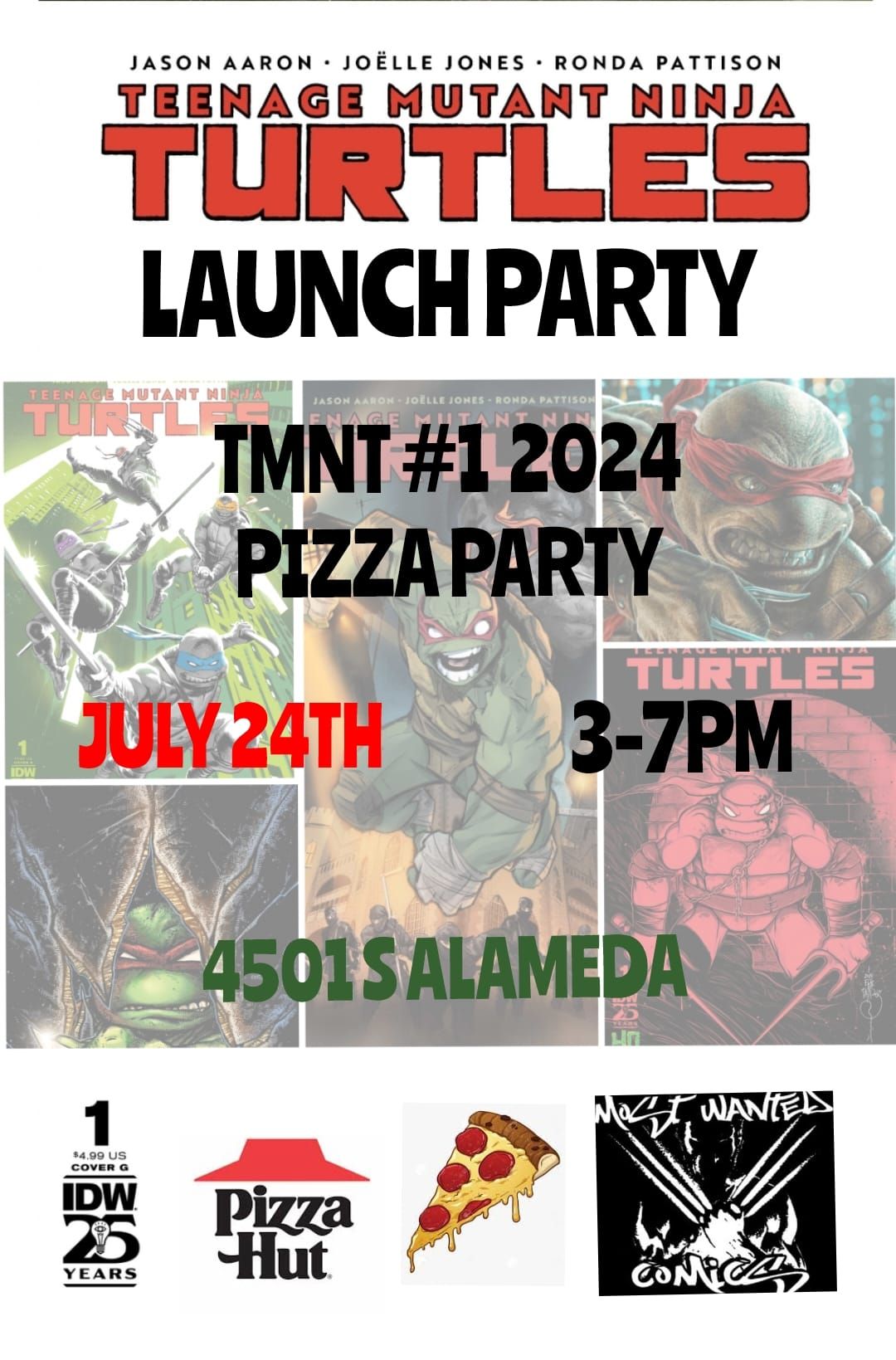 TMNT #1 2024 LAUNCH PARTY