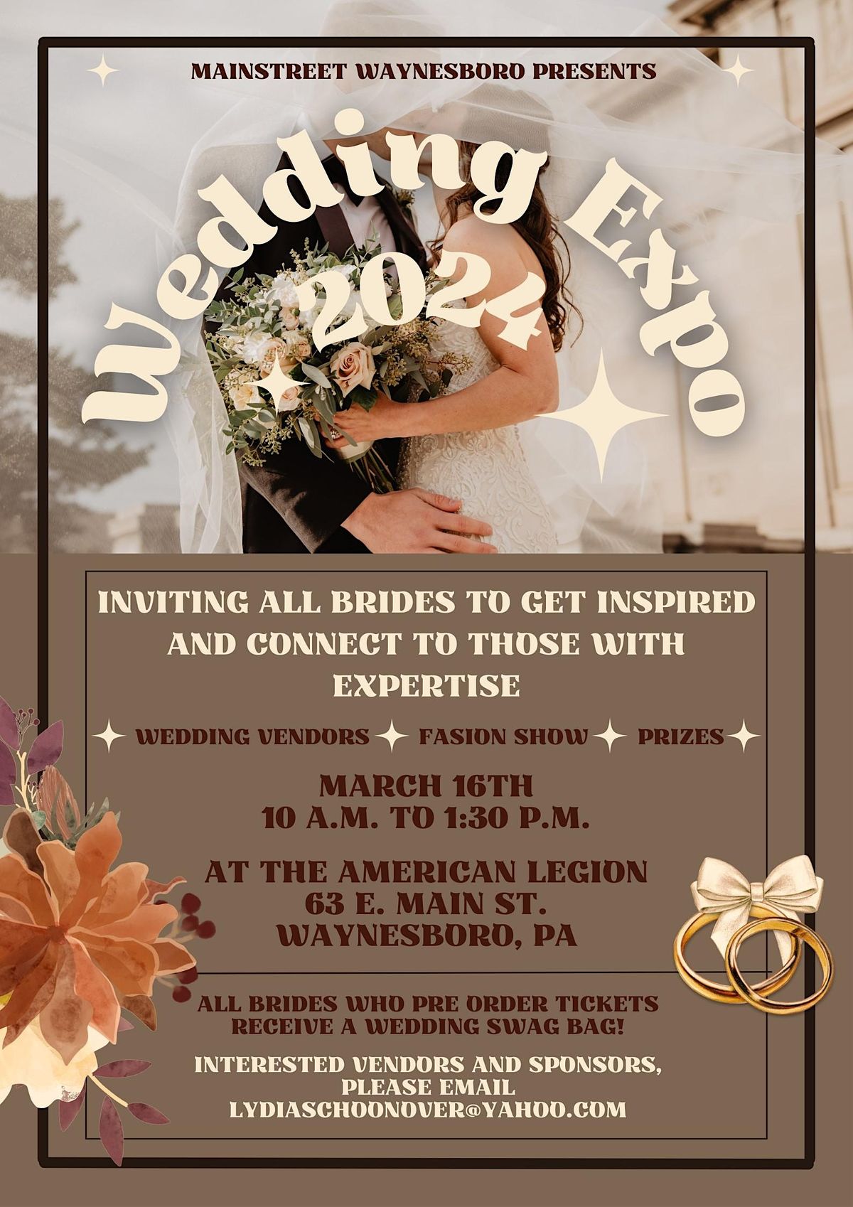 Waynesboro Wedding Expo 2024, American Legion, Waynesboro, 16 March 2024