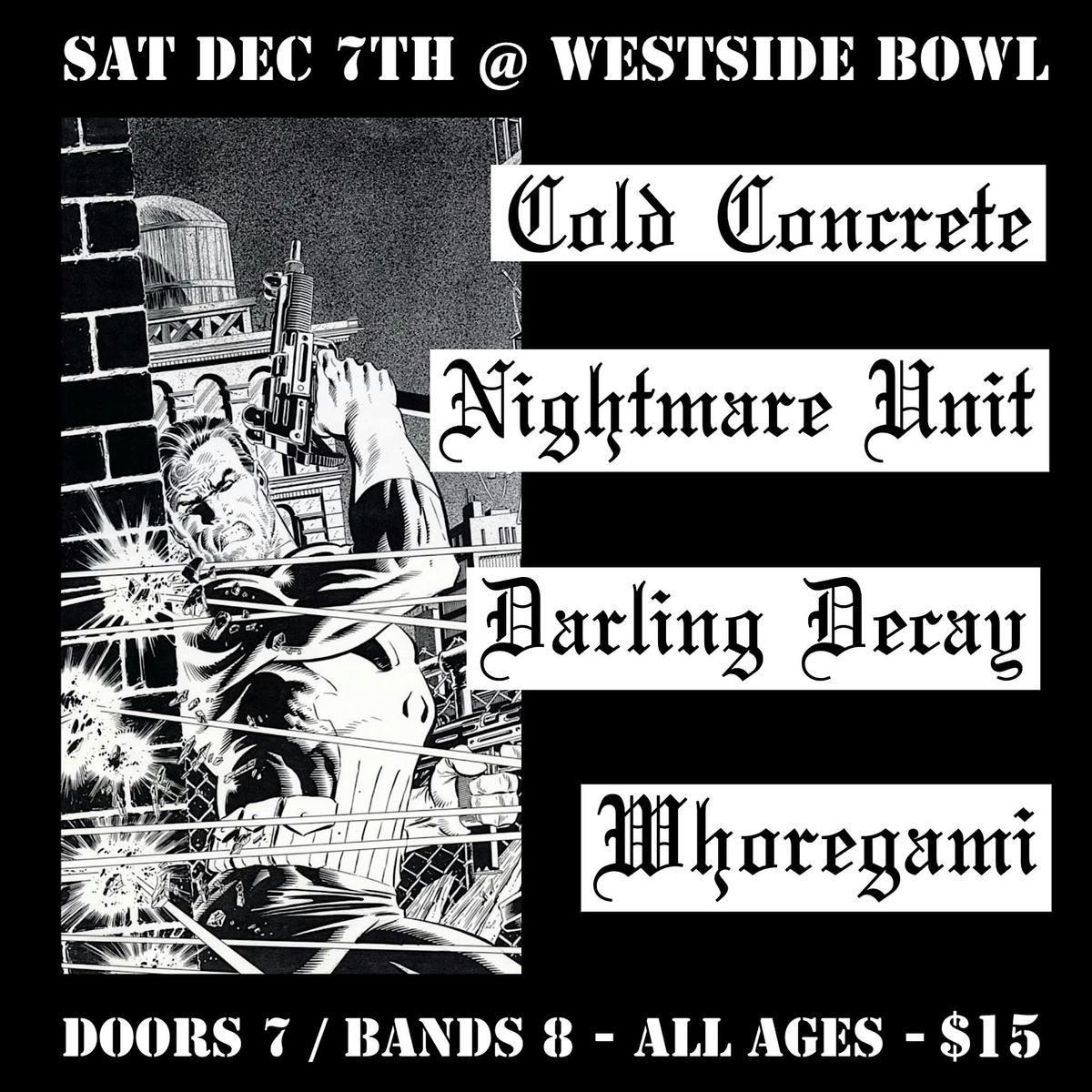 Cold Concrete\/Nightmare Unit\/Darling Decay\/Whoregami