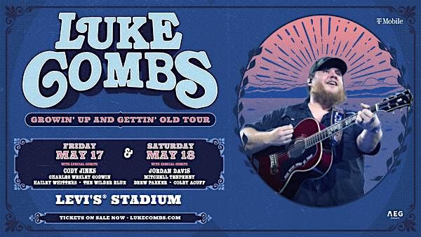 LUKE COMBS Shuttle Bus from SF (Marina District)to LEVI'S STADIUM 5\/17\/2024