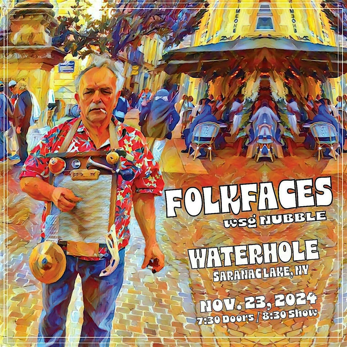 Folkfaces wsg Nubble at Waterhole Music Lounge, Saranac Lake, NY