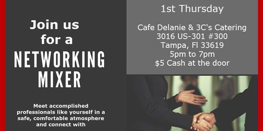 After hours Networking Mixer  Cafe Delanie