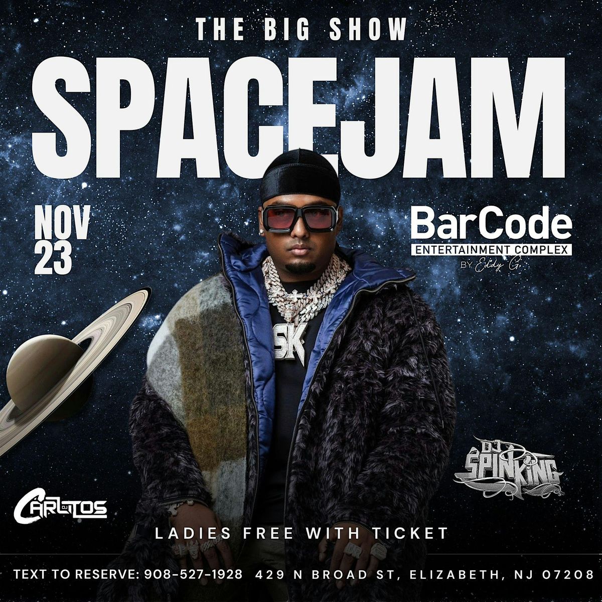 The Big Show Saturdays: Space Jam with DJ Spinking