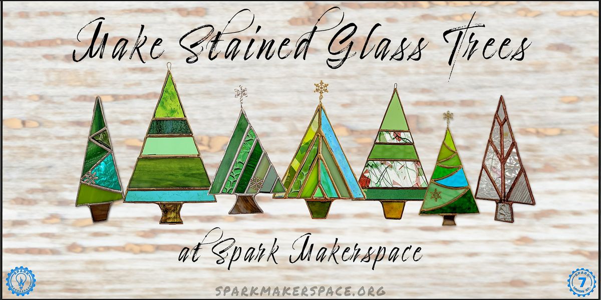 Stained Glass: Festive Holiday Trees!