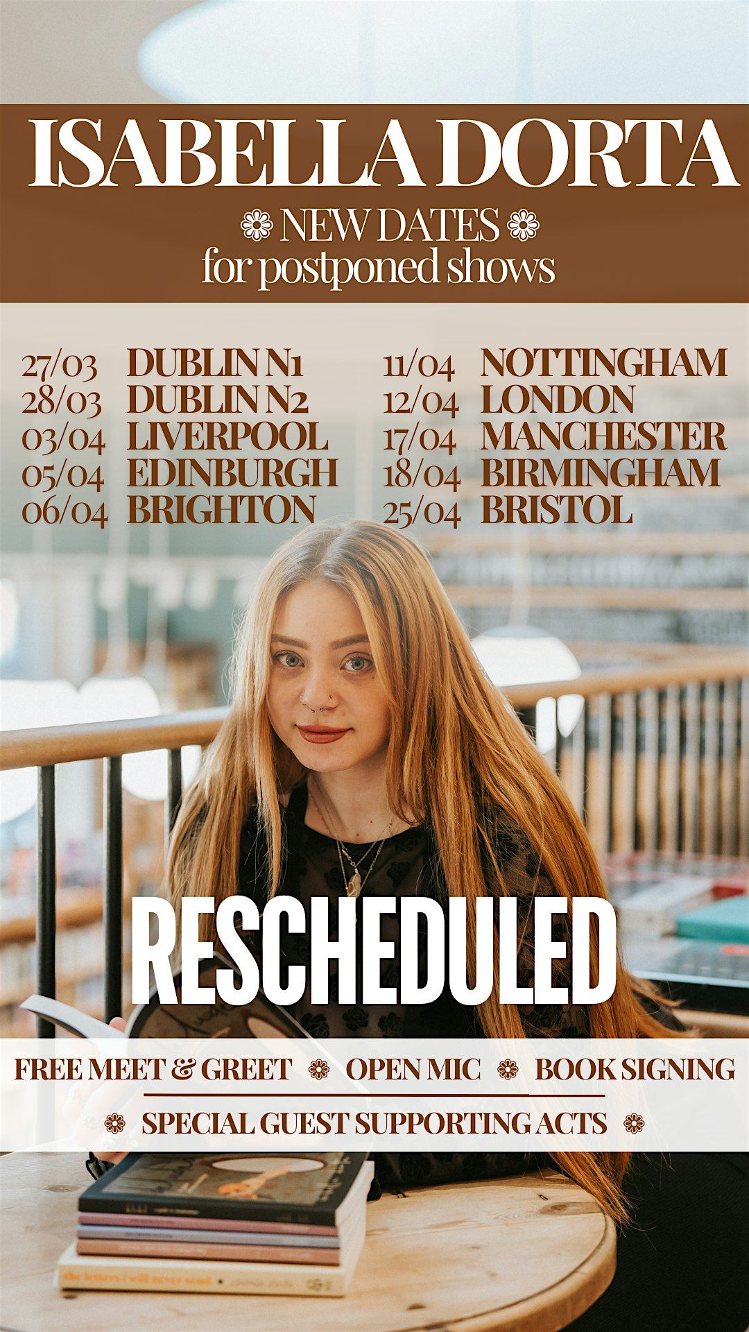 ISABELLA DORTA'S SPRING TOUR 2025 - manchester