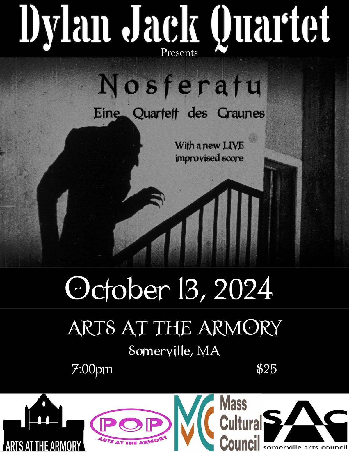 Nosferatu with LIVE music: A Quartet of Horror