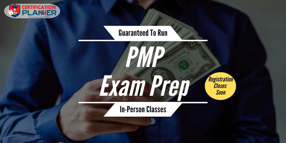 In-Person PMP Exam Prep Course in Charleston