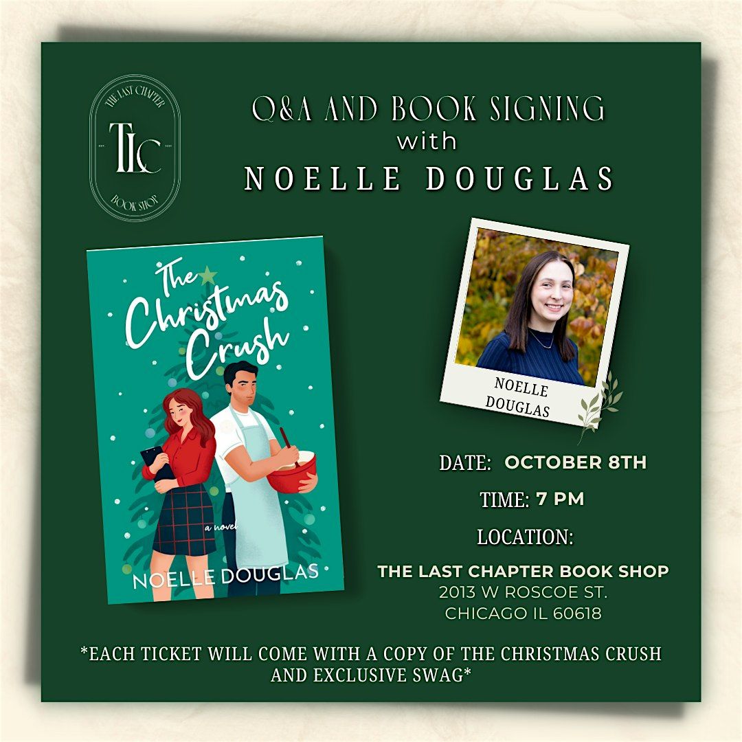 Q&A and Book Signing with Noelle Douglas