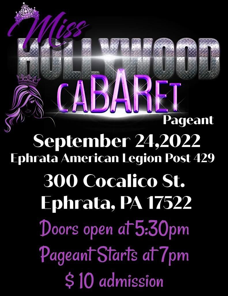 2022 Miss Hollywood Cabaret Pageant