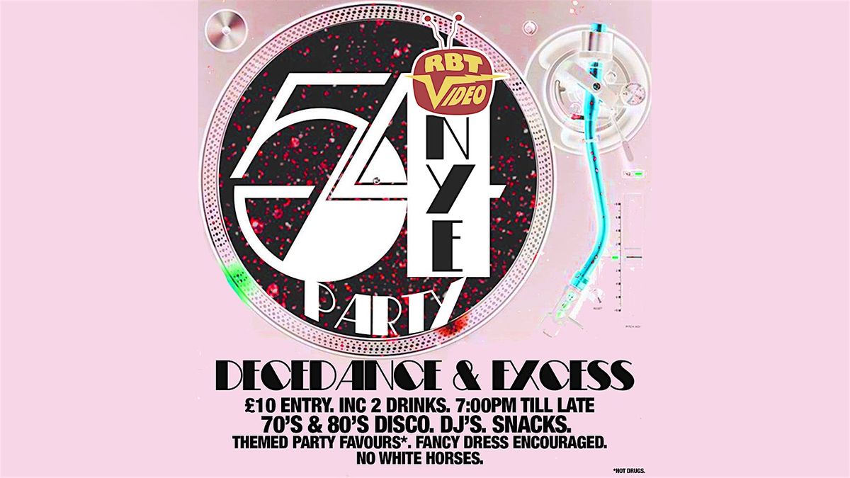 RBT VIDEO does Studio 54: NYE Event