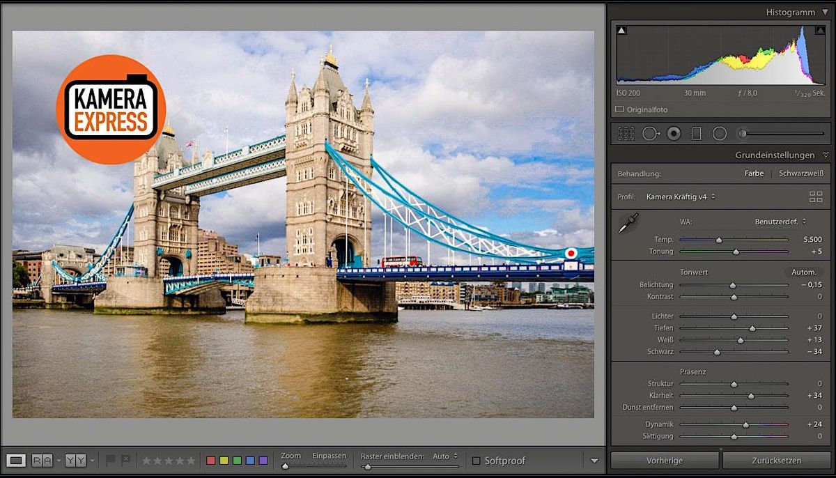 EINSTEIGERKURS: RAW-BEARBEITUNG MIT ADOBE LIGHTROOM\u00ae IN K\u00d6LN