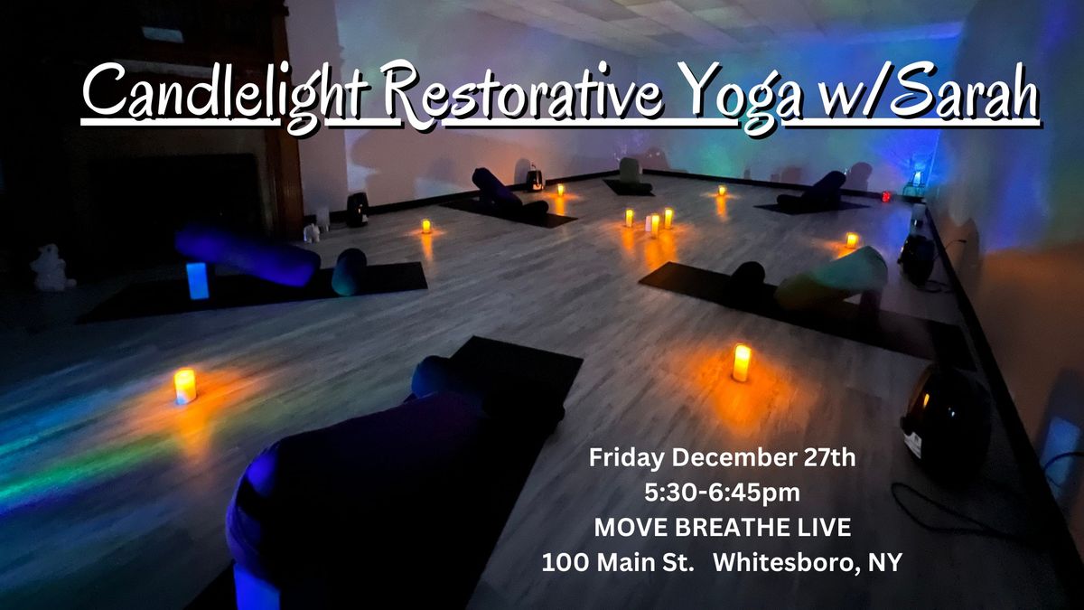 Candlelight Restorative Yoga 