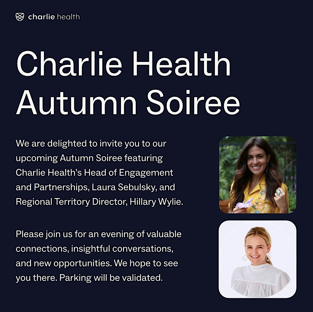Charlie Health Autumn Soiree