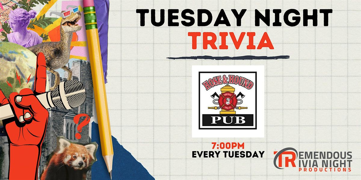 Calgary Hose & Hound Pub Tuesday Night Trivia