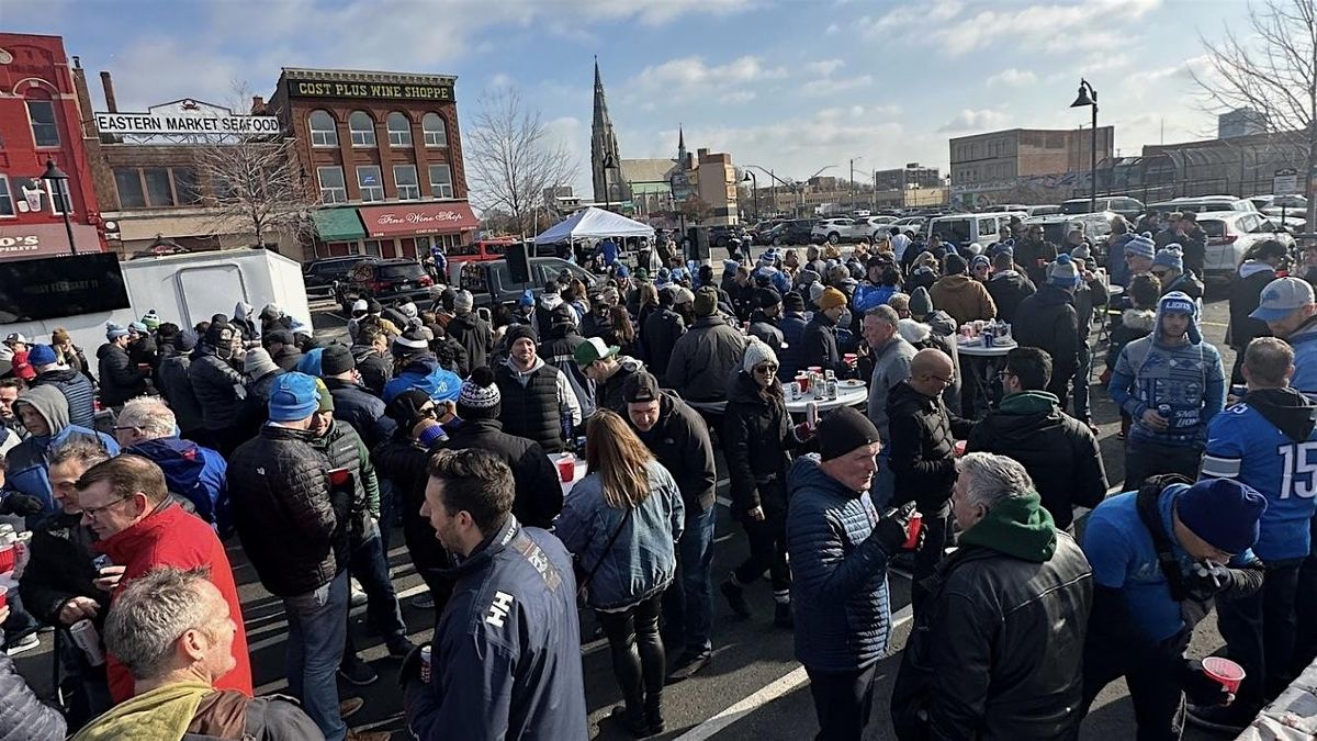 Detroit Lions  Eastern Market Tailgating (November 28)