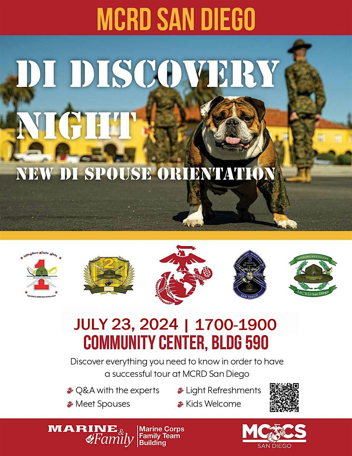 New DI Spouse Discovery Night