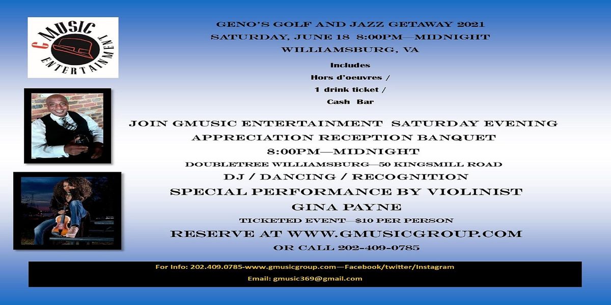 GMusic Entertainment presents Smooth Jazz  Violnist Gina Payne !