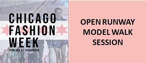 OPEN RUNWAY MODEL WALK SESSION  -   PREPARE  FOR The Shows  OCTOBER 2021
