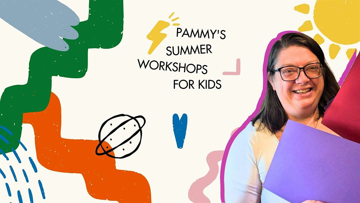 Pammy's Summer workshop- Painting with veggies