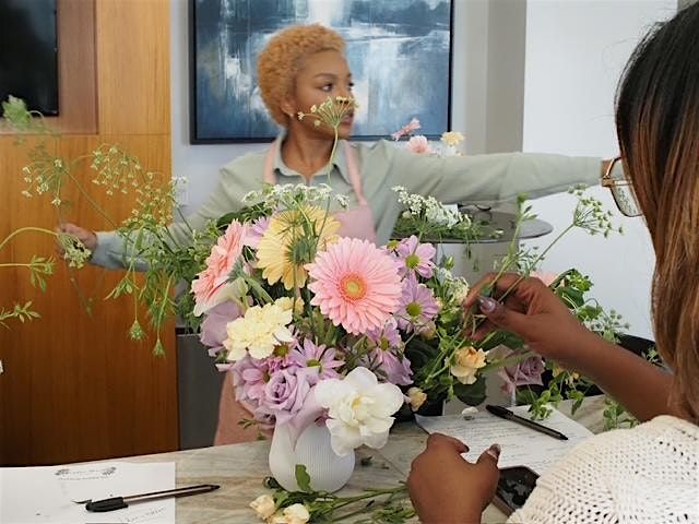 Creative Flower Arranging Workshop- Learn Floral Design