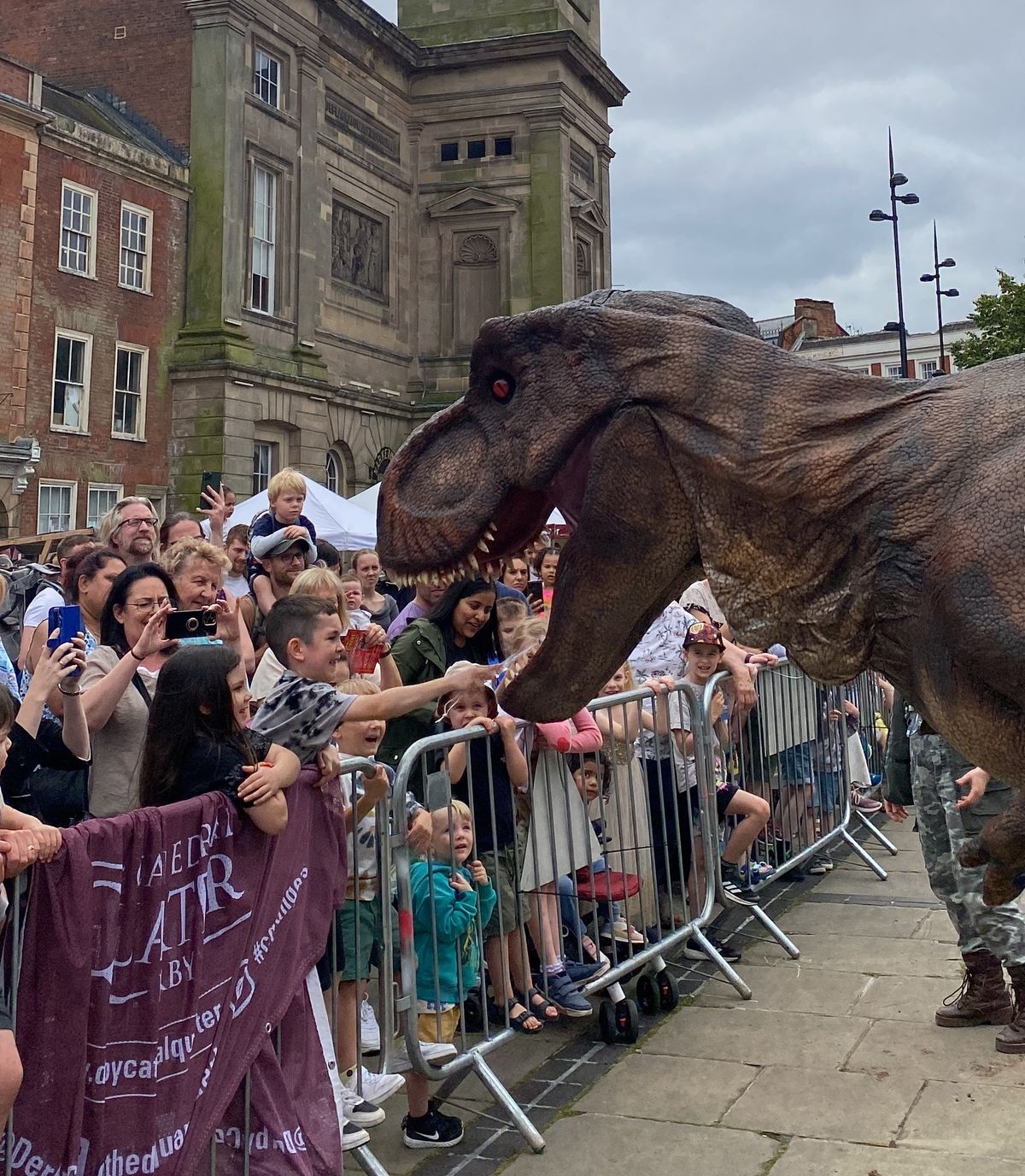 A Jurassic Day Out in Cathedral Quarter