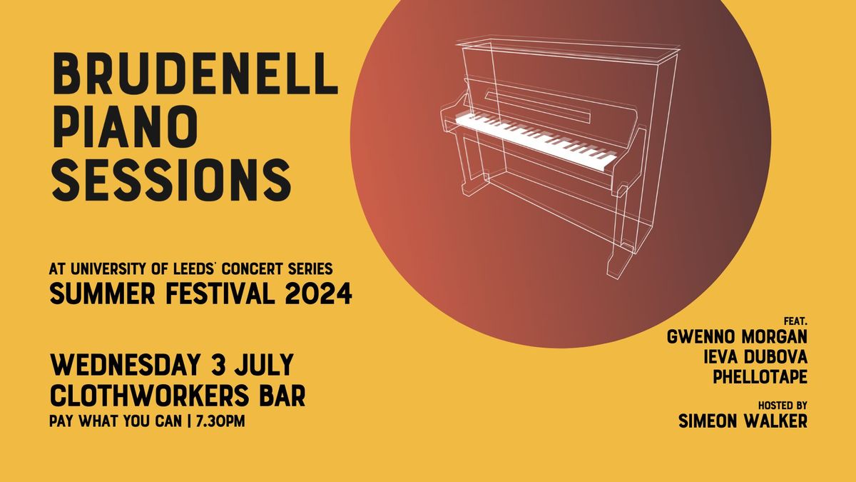 Summer Festival 2024: Brudenell Piano Sessions @ Clothworkers Bar