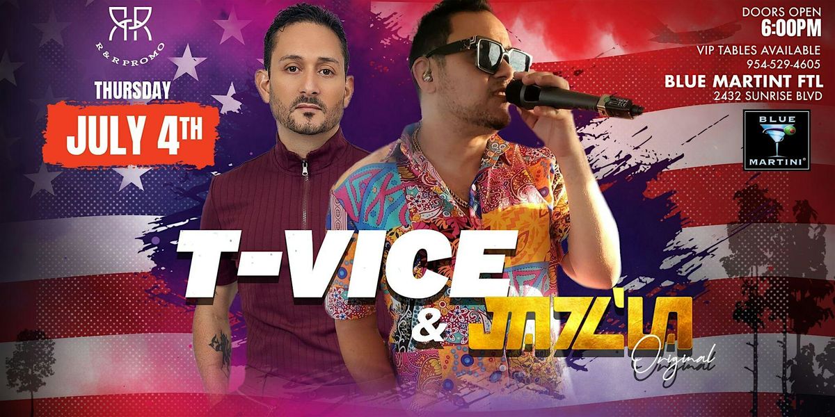 T-Vice & JazzLa at Blue Martini Fort Lauderdale Live!