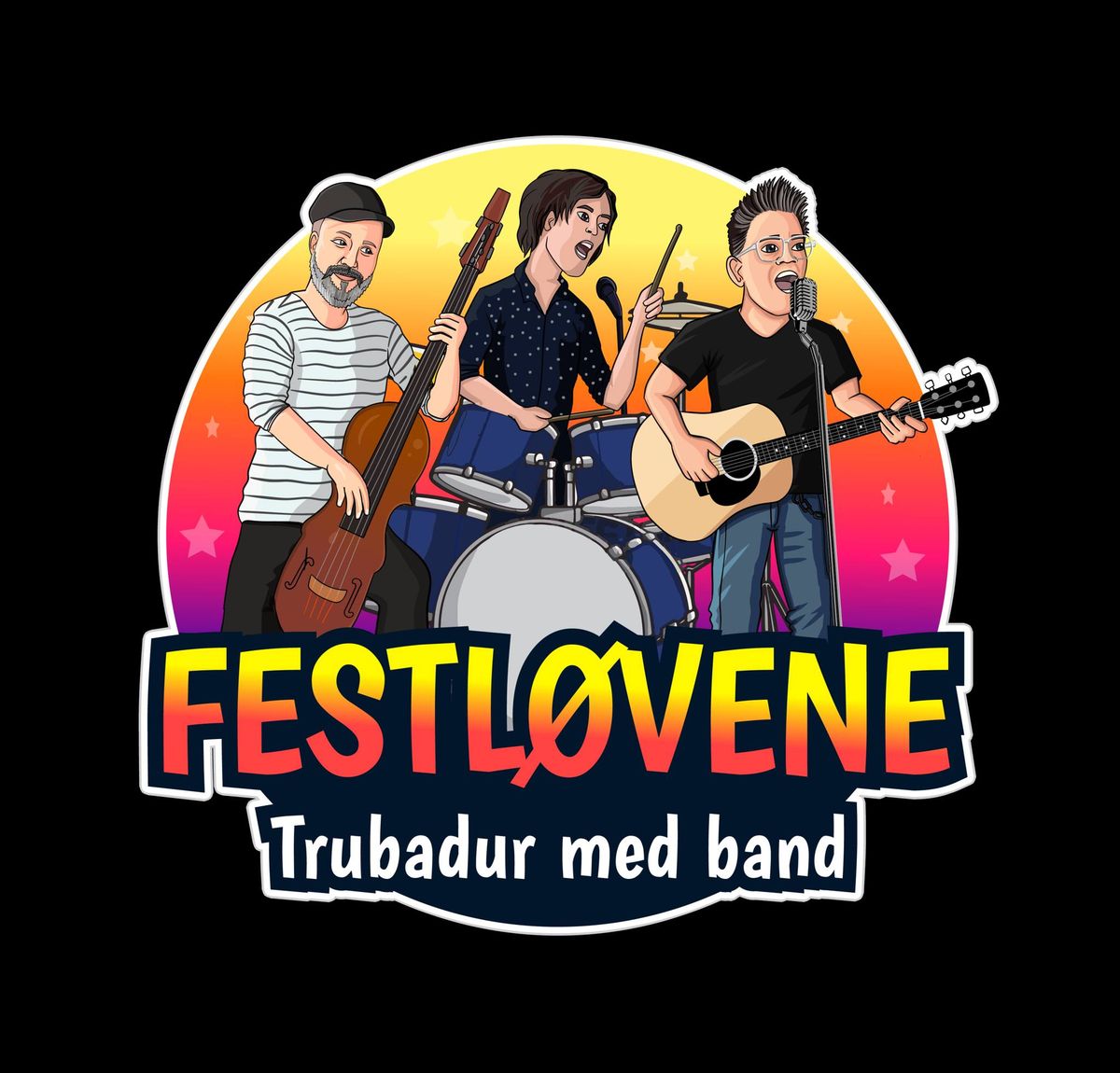 Trubadur Joar Balstad m\/band - Festl\u00f8vene