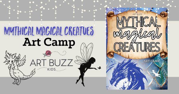 Kids Art Camp | Mythical Magical Creatures Art Camp | Weeklong Camp Monday to Friday 