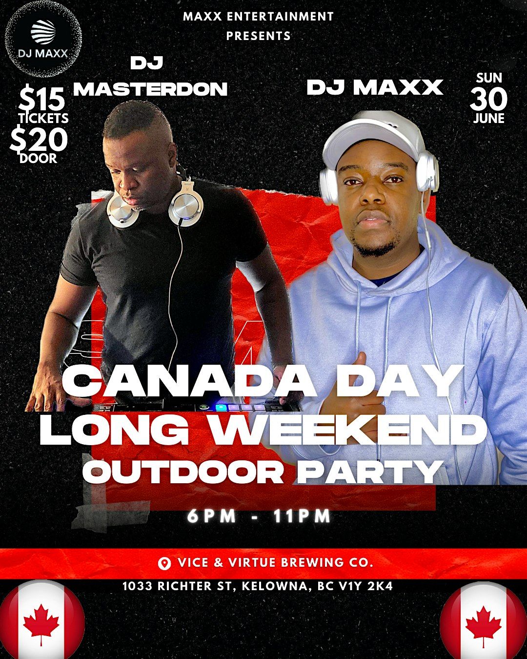 Canada Day Long Weekend Outdoor Party