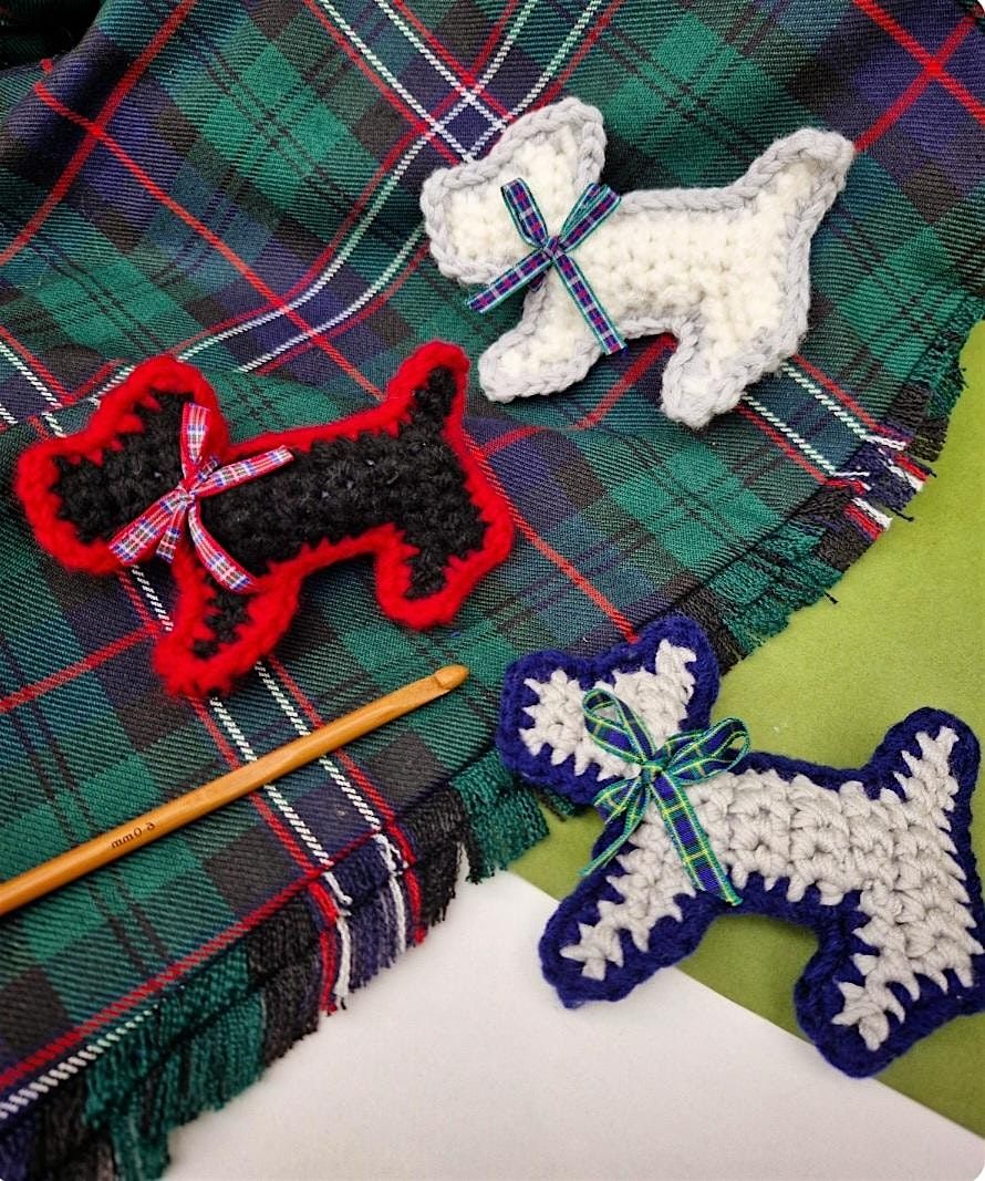 Crochet Club Edinburgh - Scottie Dogs