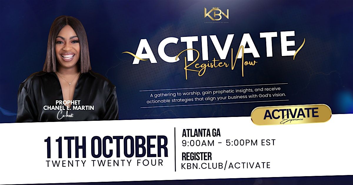 Activate: A One-Day Experience for Business & Marketplace Ministry Leaders