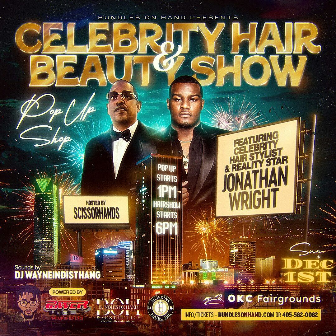 Oklahoma Beauty & Hair Expo hosted by Celebrity Specialist Jonathan Wright!