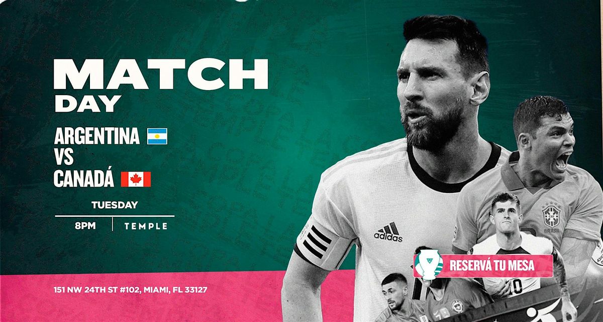 Copa Am\u00e9rica SEMIFINALS | Argentina vs Canada #free