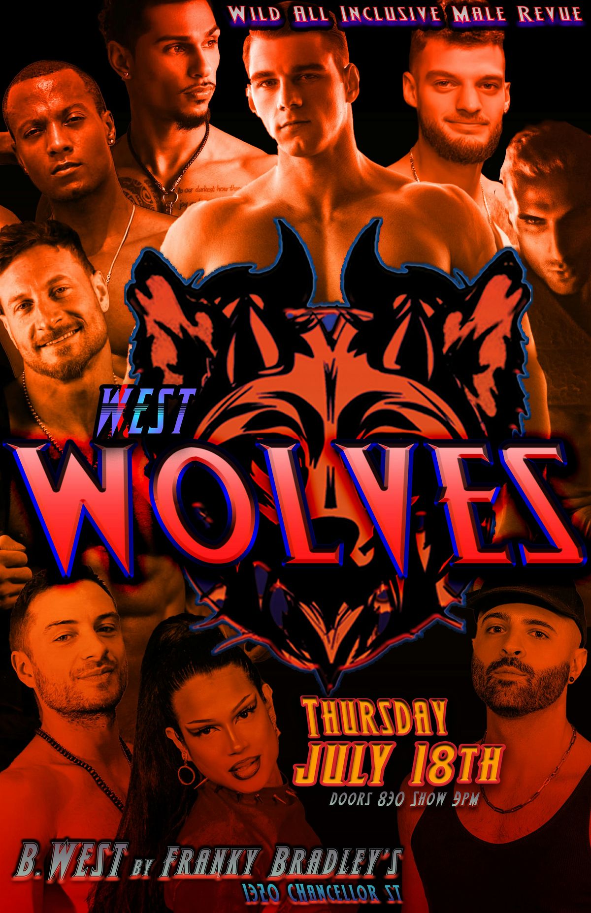 THE WEST WOLVES: A Wild All Inclusive Male Revue