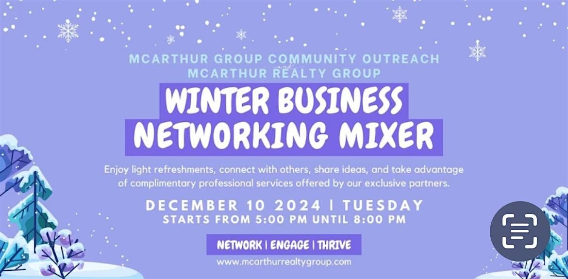 McArthur Realty Group Winter 2024 Business Mixer